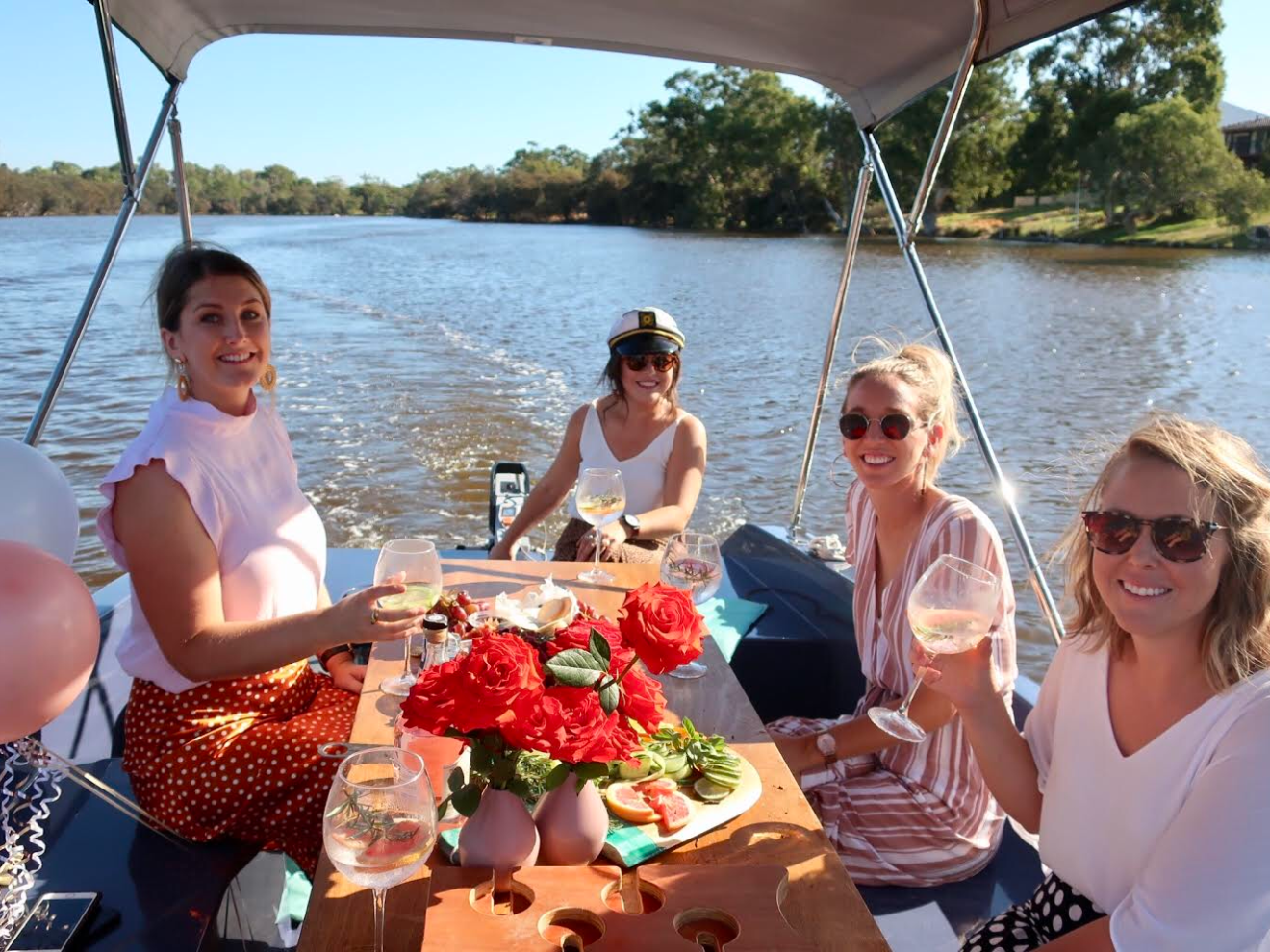 Out and About in Perth tribe on the boat