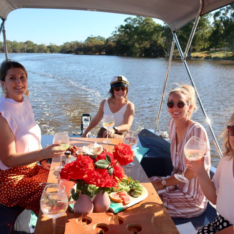 Out and About in Perth tribe on the boat