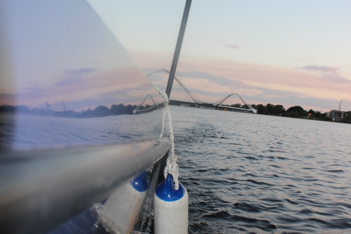 a boat on a body of water