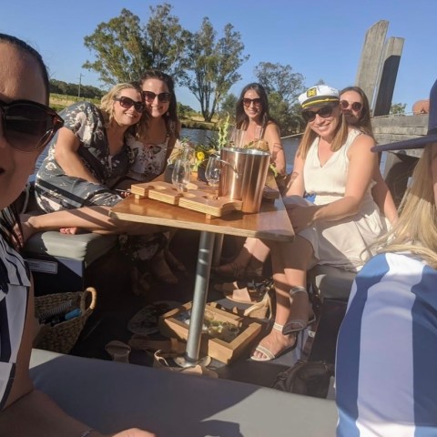 a group of people posing for the camera