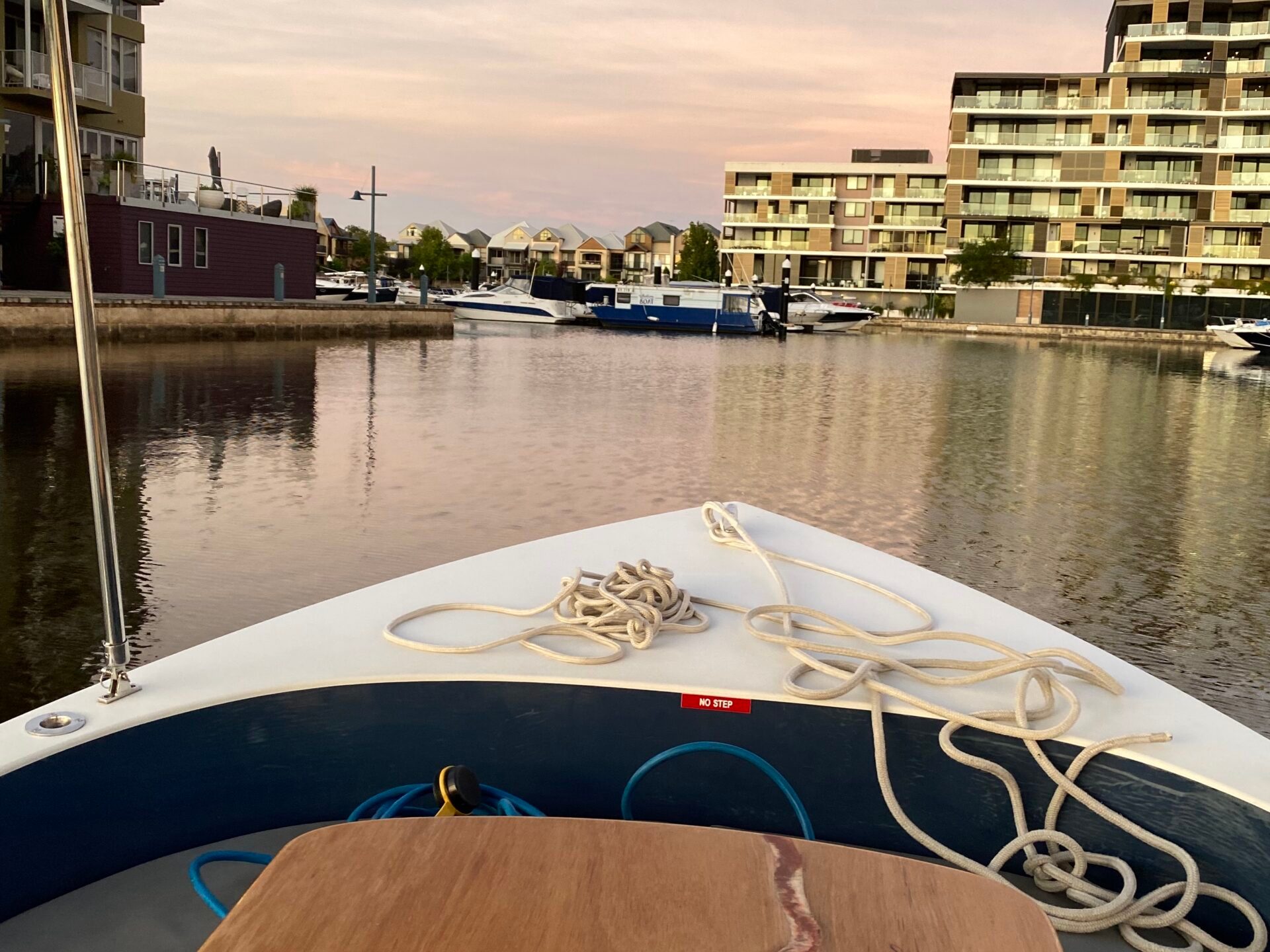Cruising into Ascot Waters
